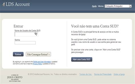 entrar na minha conta sud.